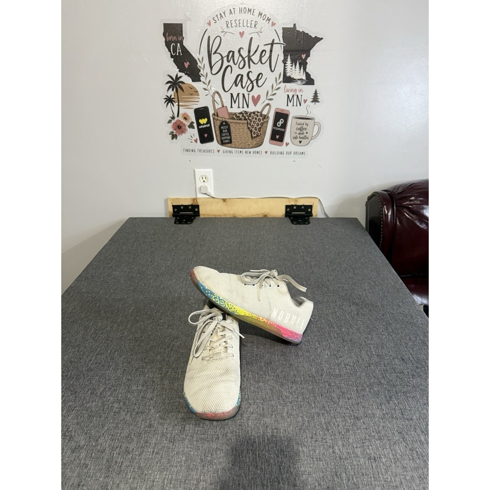 NOBULL Arctic Yellow Gradient Trainee CrossFit Shoes Size 8 Women's